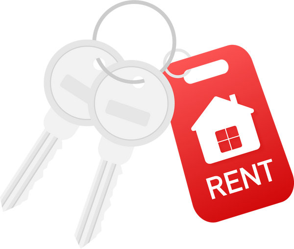 For rent house, concept